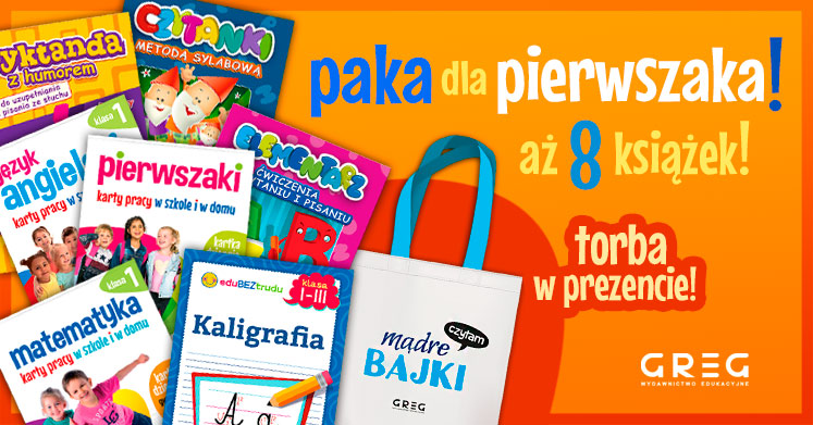 Paka dla pierwszaka + TORBA gratis