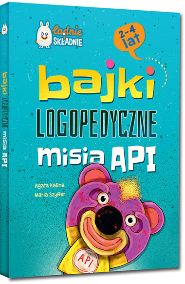 Bajki logopedyczne misia API (2-4 lat)