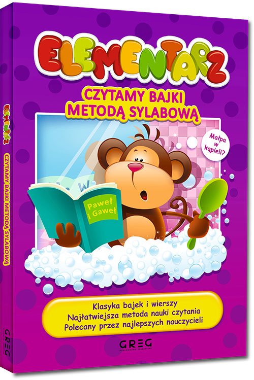 Elementarz - czytamy bajki metod� sylabow�
