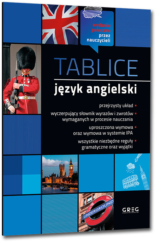 Tablice j�zyk angielski